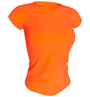 Camiseta técnica TEX Woman NARANJA FLÚOR