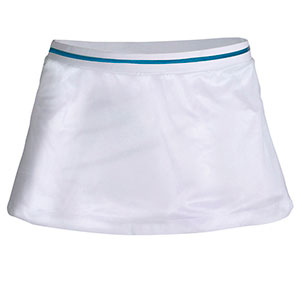 FALDA CORTA TÉCNICA PADEL BLANCO