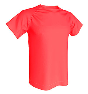 CAMISETA TANDEM NIÑO CORAL