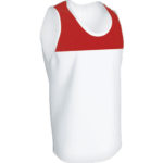 Camiseta técnica armour tirantes BLANCO/ROJO