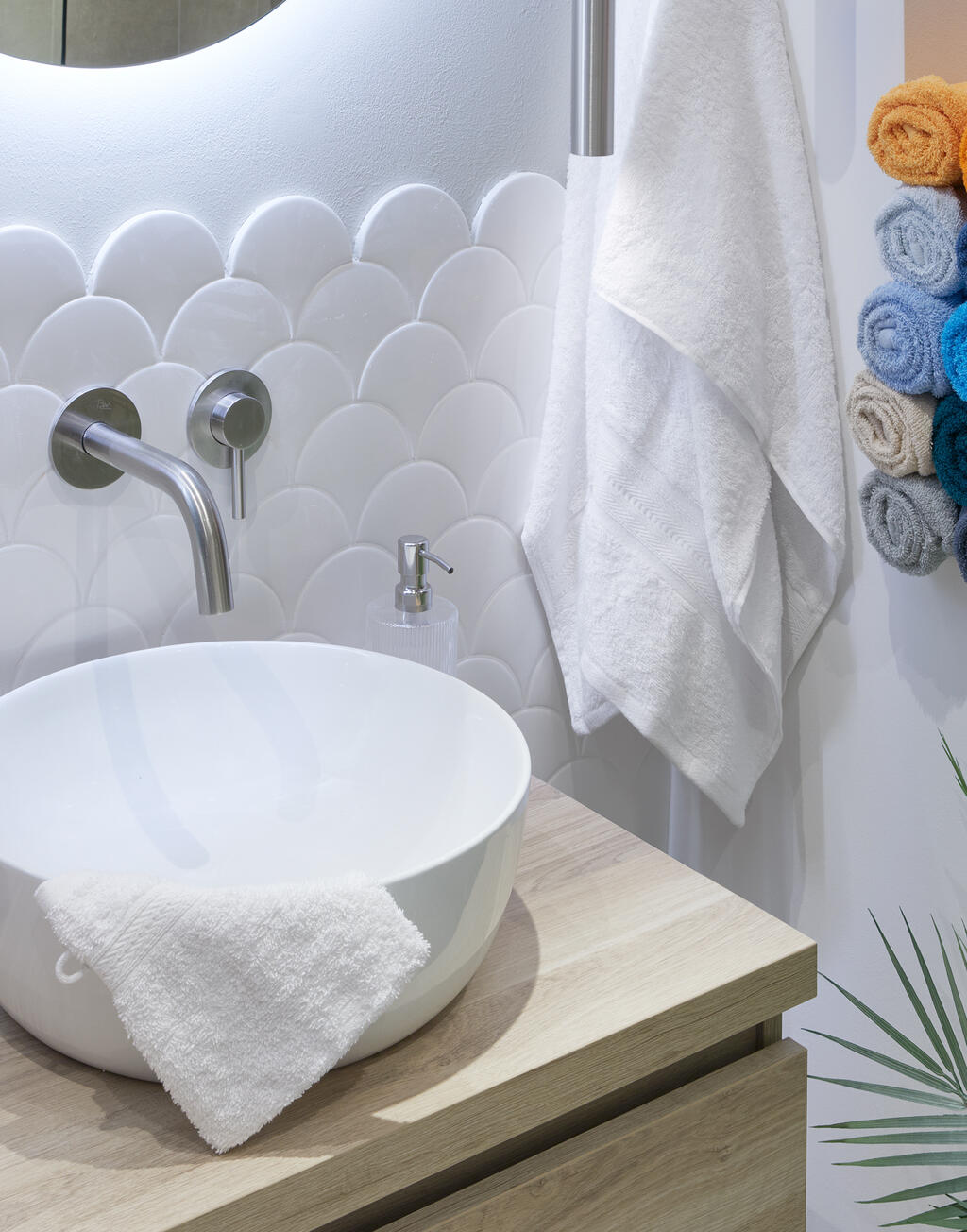  SG ACCESSORIES - TOWELS Manopla de baño Rhine COMFORT