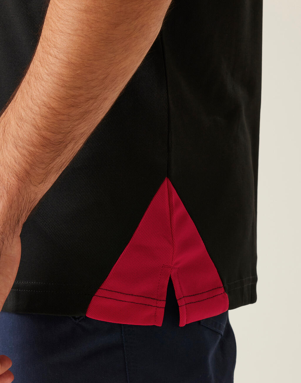 Polo Coolweave Contrast - vista 2