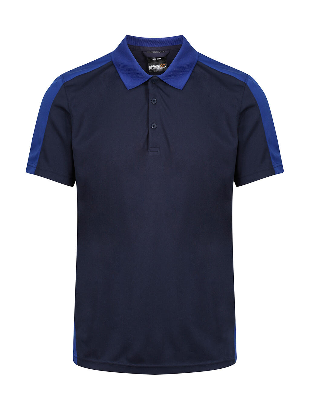 Polo Coolweave Contrast Navy/New Royal