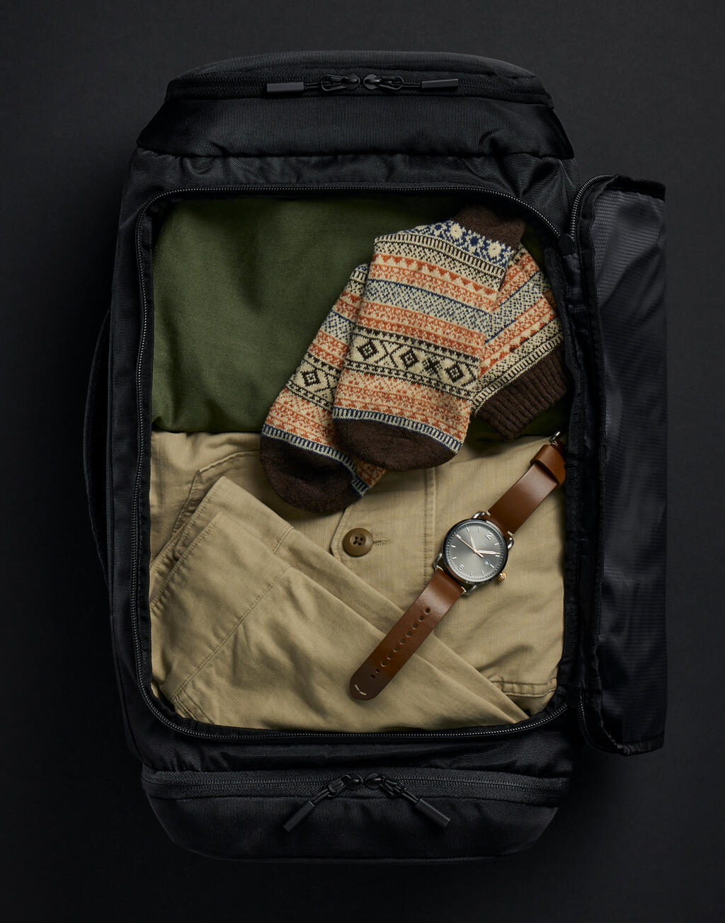 Mochila - Bandolera Pitch Black 72 Horas - vista 3