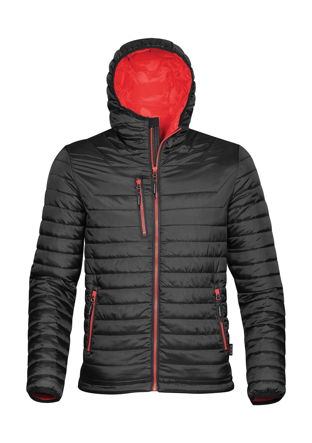Chaqueta Gravity hombre Black/True Red