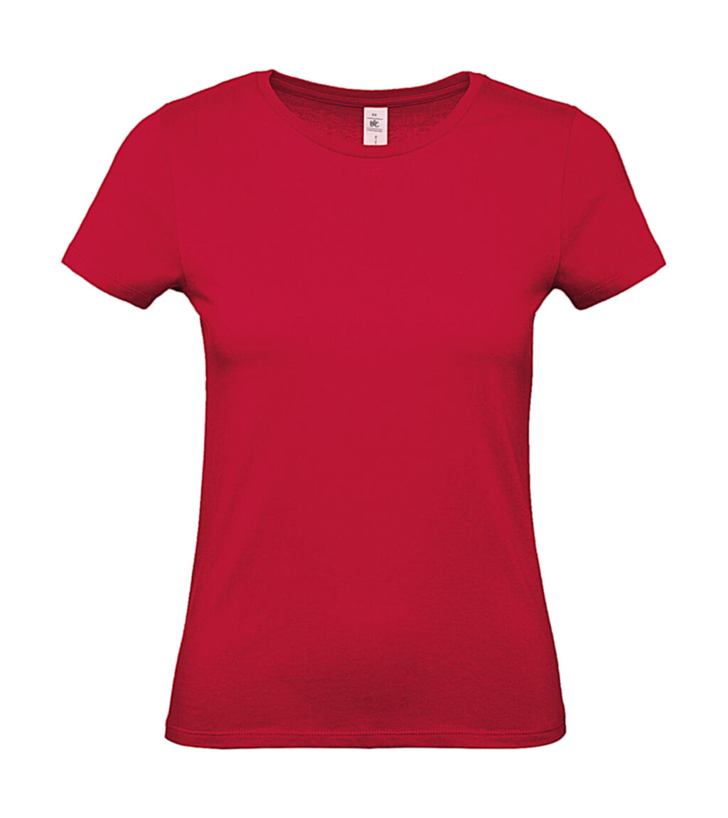 Camiseta mujer #E150 Deep Red