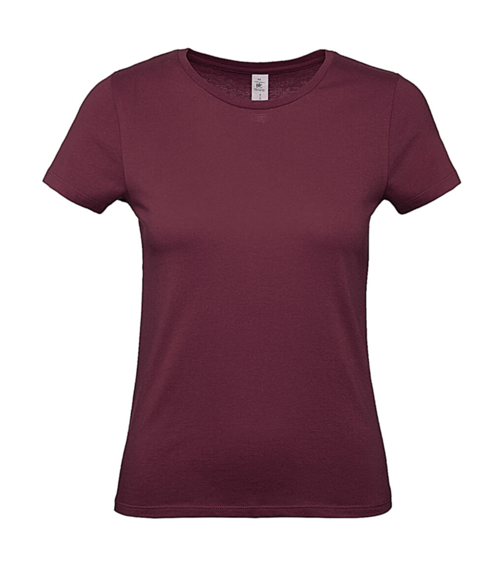 Camiseta mujer #E150 Burgundy