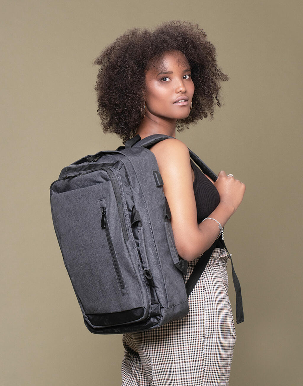 Mochila para portátil Bordeaux Hybrid - vista 7