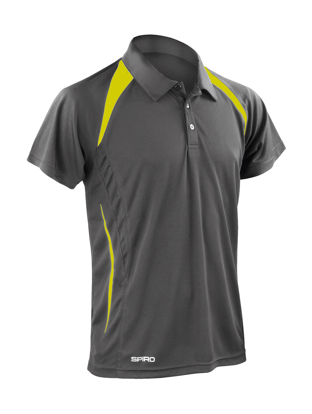 Polo Team Spirit Spiro hombre Grey/Lime