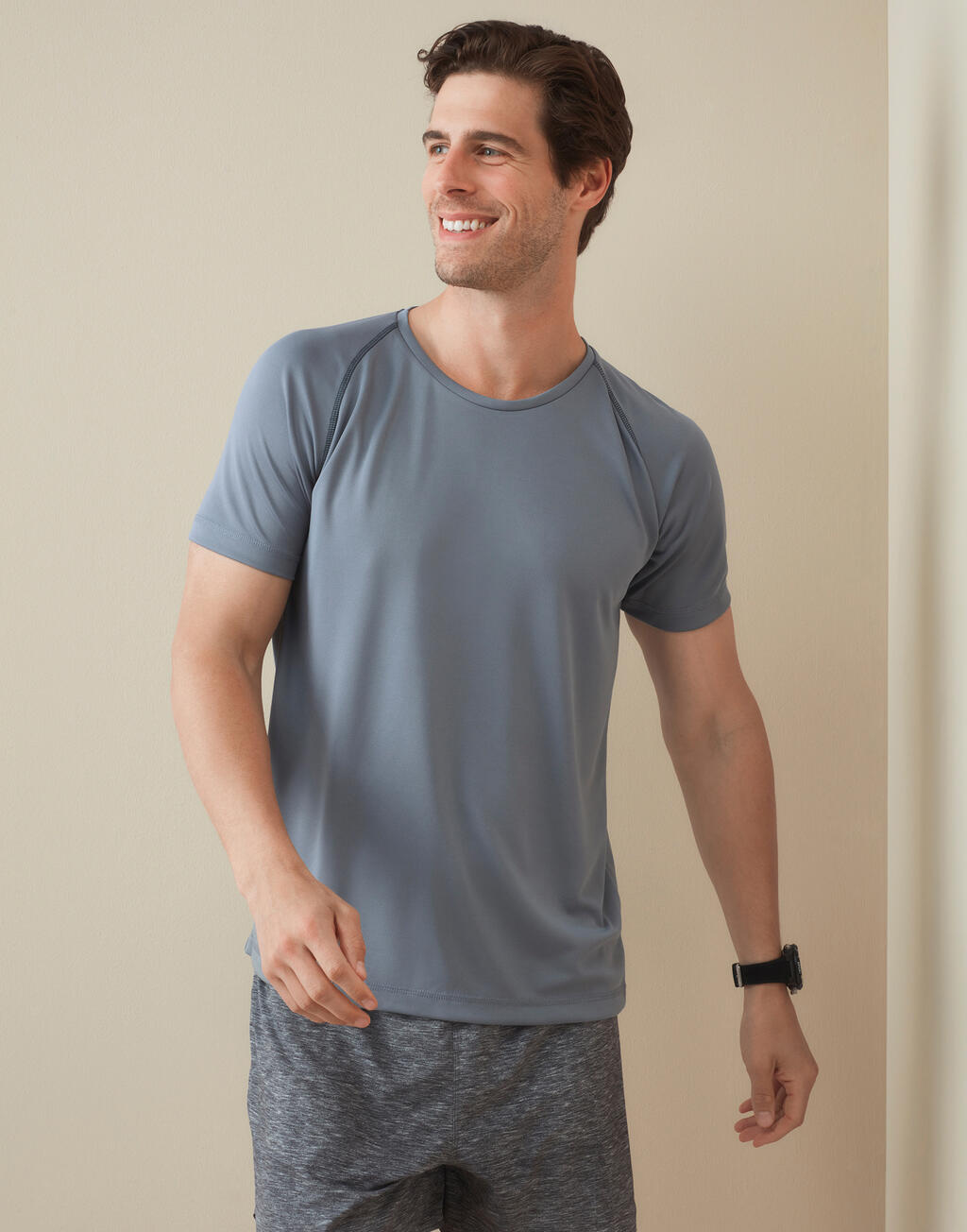  Stedman Camiseta Active 140 manga raglan hombre