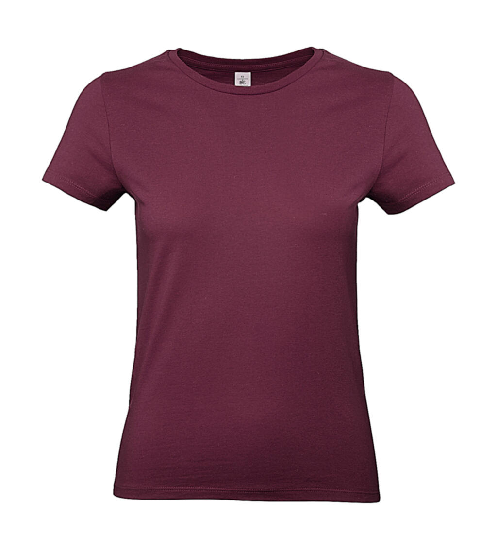 Camiseta mujer #E190 Burgundy