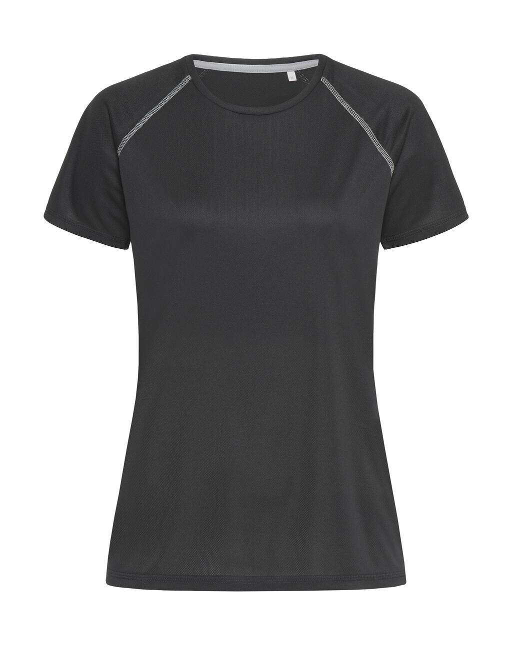 Camiseta Active 140 manga raglan mujer Black Opal