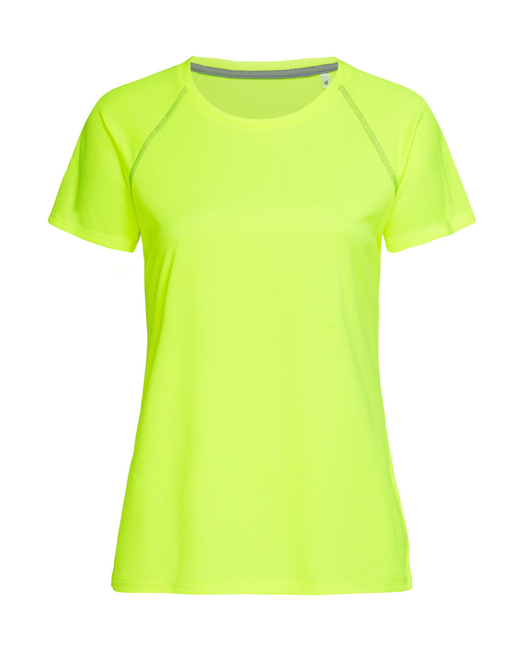 Camiseta Active 140 manga raglan mujer Cyber Yellow