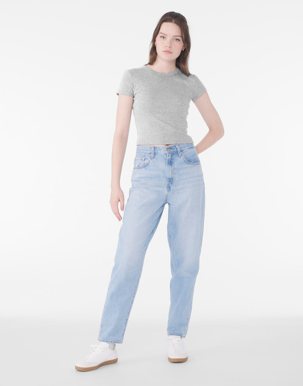 Camiseta para mujer Micro Rib Baby - vista 1