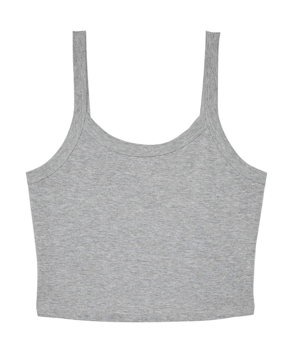 Camiseta tirantes canalé mujer Micro Rib Spaghetti Athletic Heather