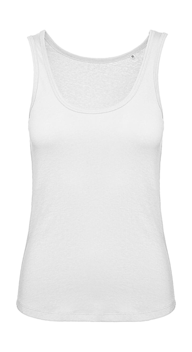 Camiseta orgánica Inspire Tank mujer White
