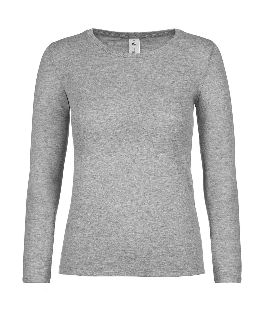 #E150 Manga Larga Mujer Sport Grey