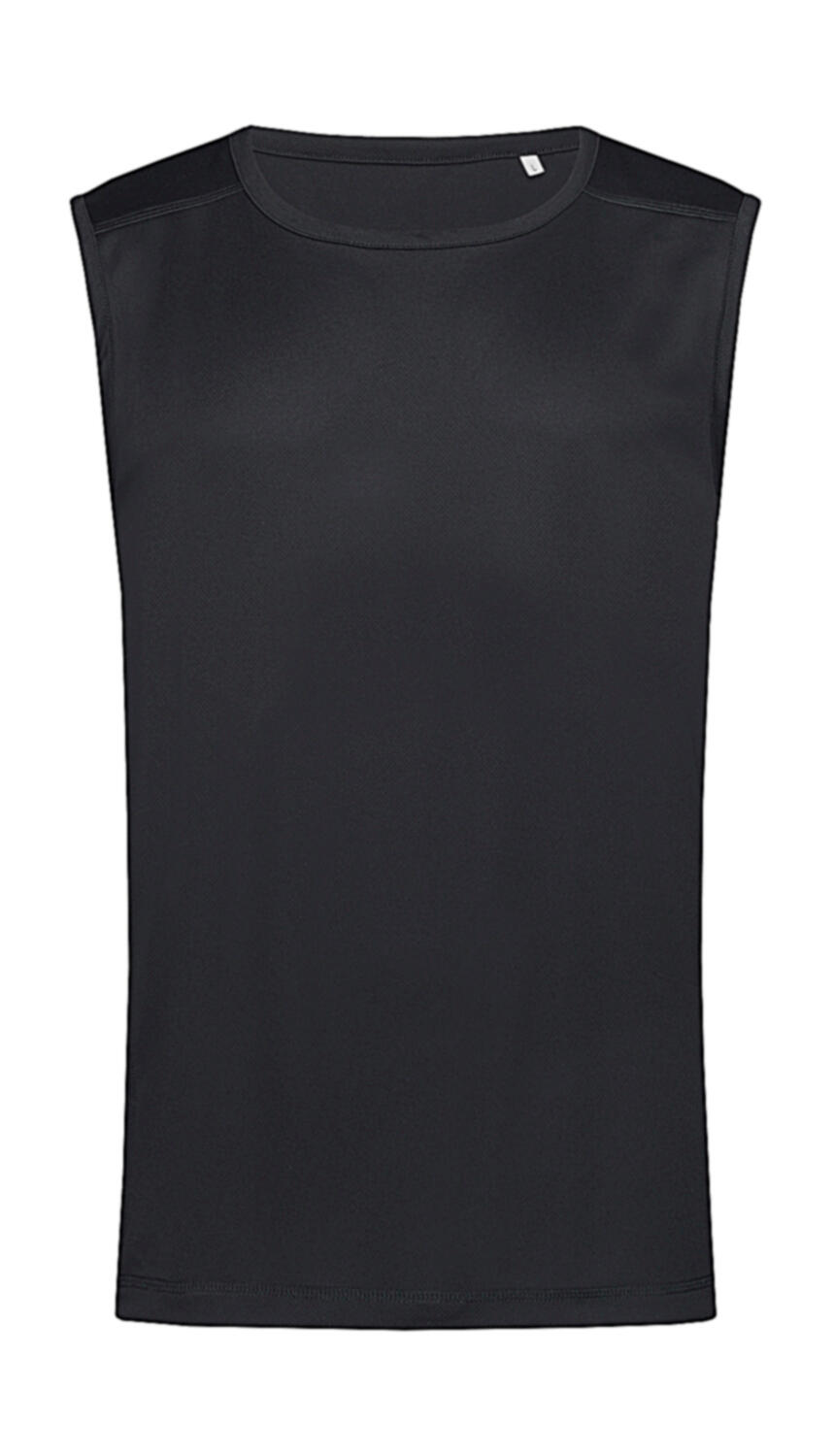 Camiseta sin mangas Active 140 hombre Black Opal