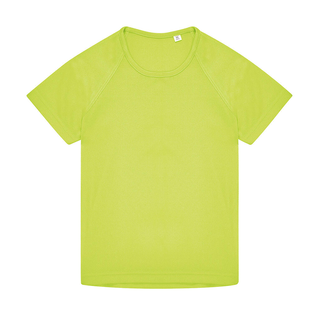 Camiseta Active para Niños Ultra Yellow