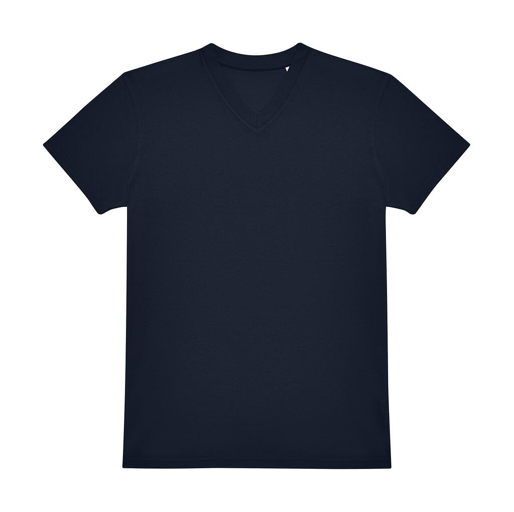 Camiseta con Cuello en V #E150 Navy