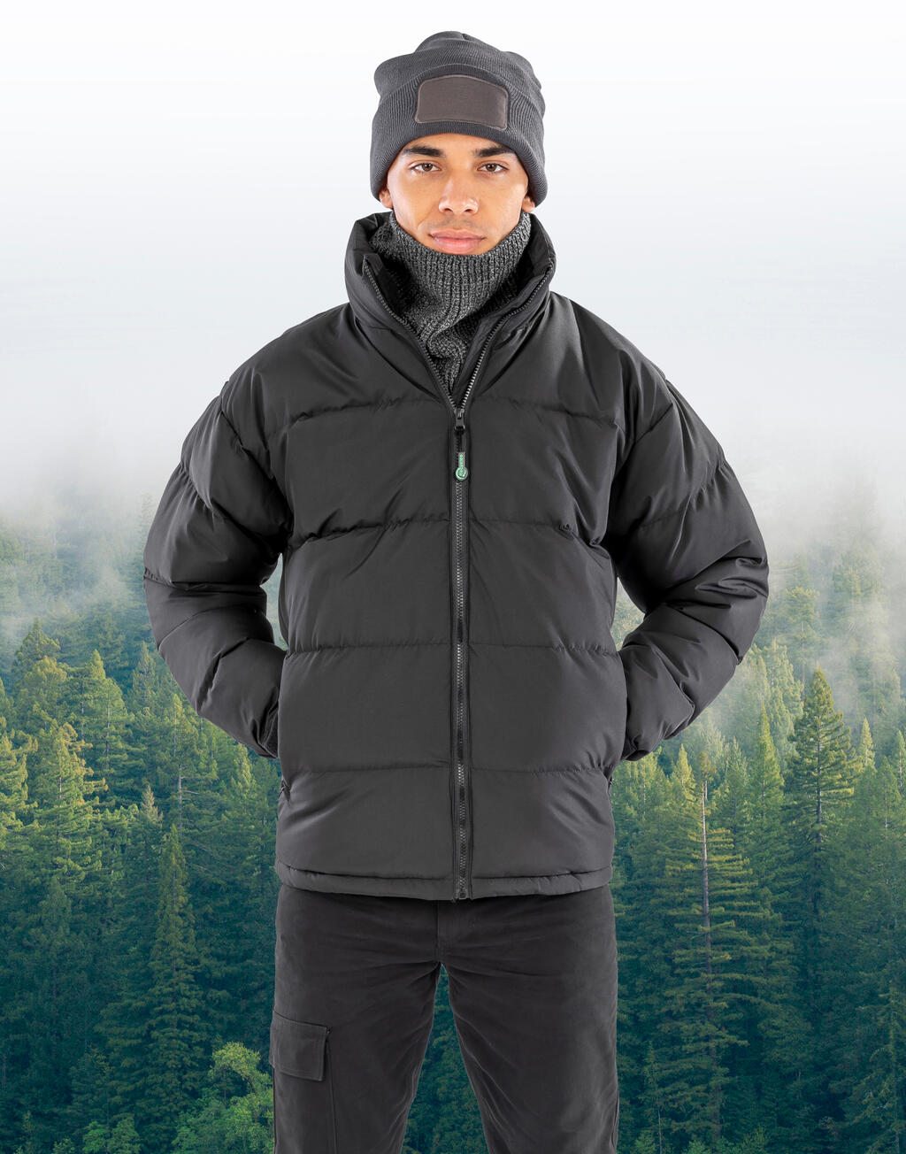 Chaqueta efecto plumón Holkam hombre - vista 2