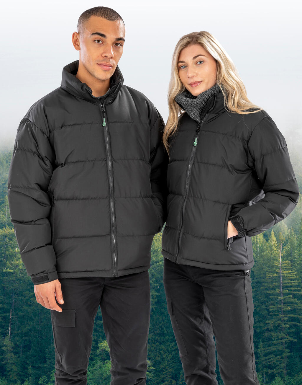 Chaqueta efecto plumón Holkam hombre - vista 3