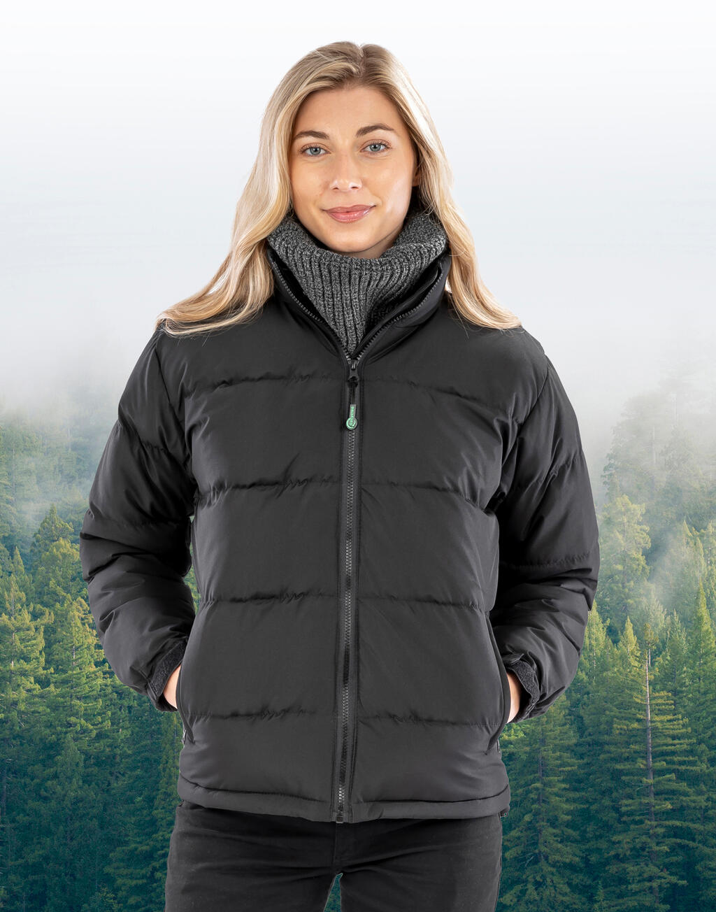 Chaqueta efecto plumón Holkam mujer - vista 2