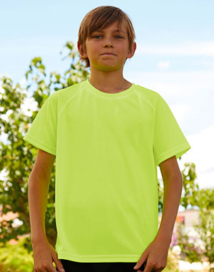  Fruit of the Loom Camiseta técnica Performance niño