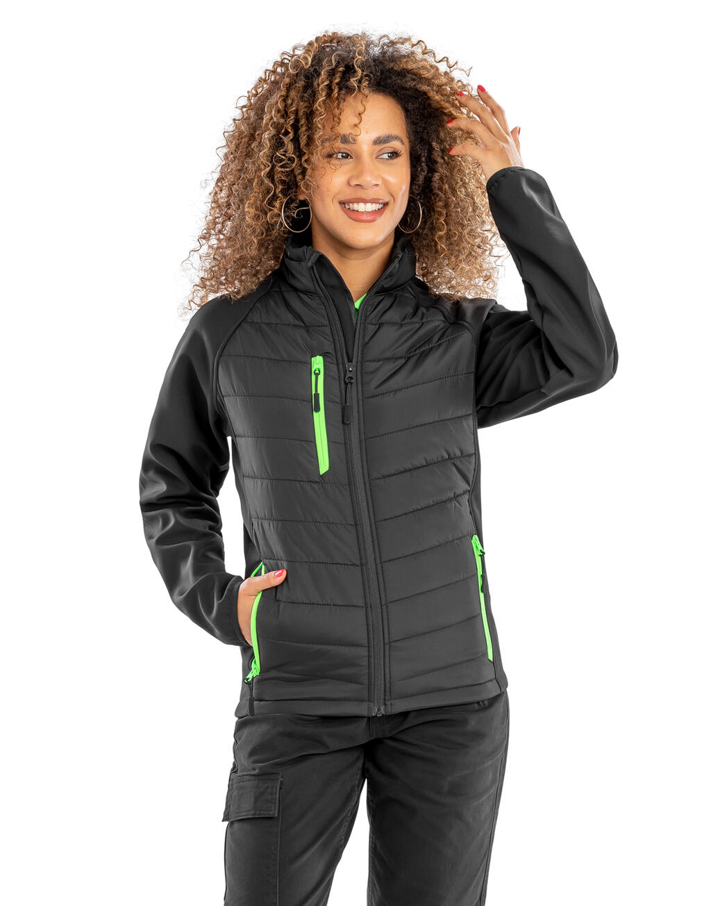 Chaqueta Softshell acolchada Compass - vista 3