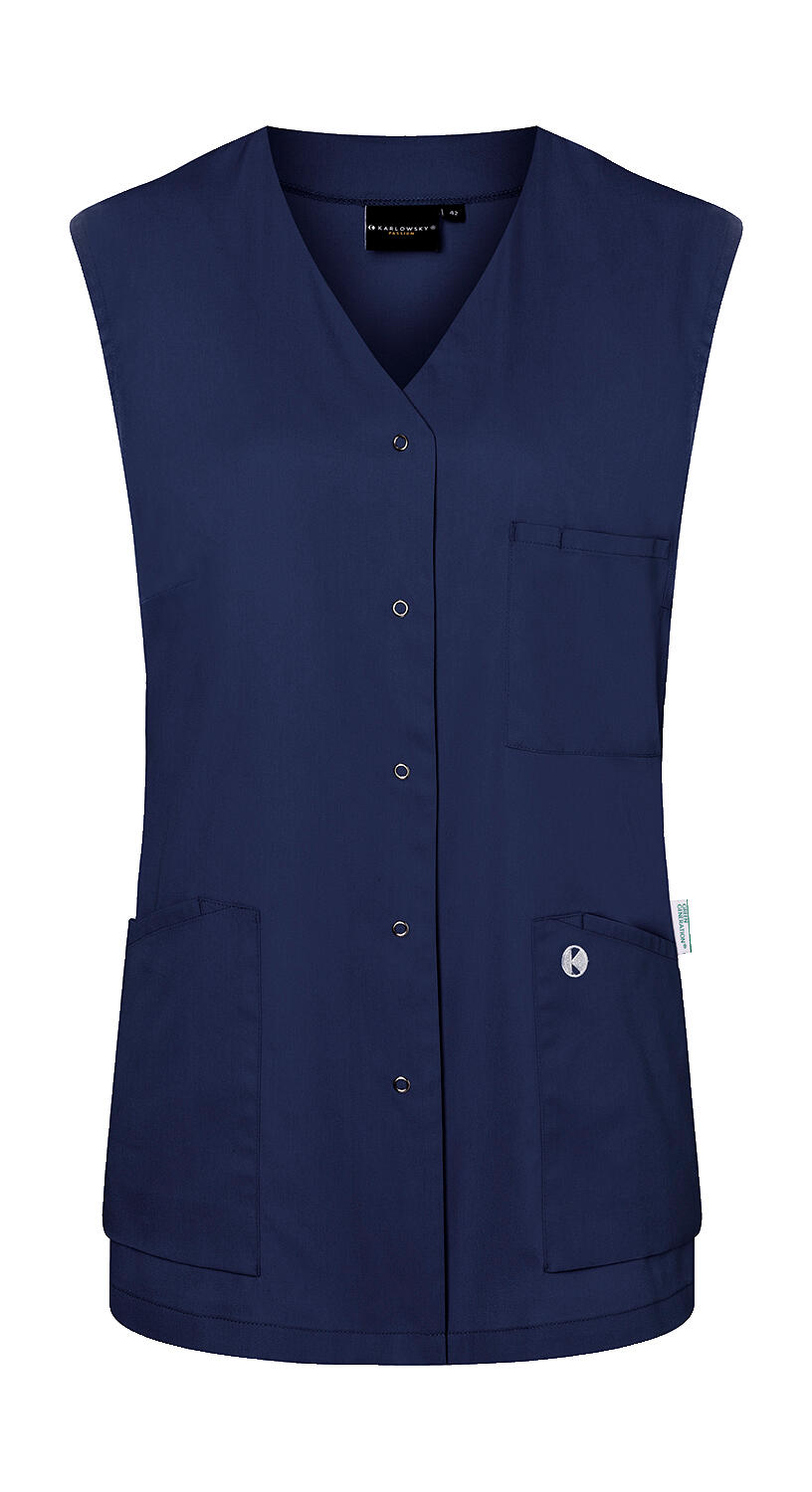 Bata de mujer sin mangas Essential Navy