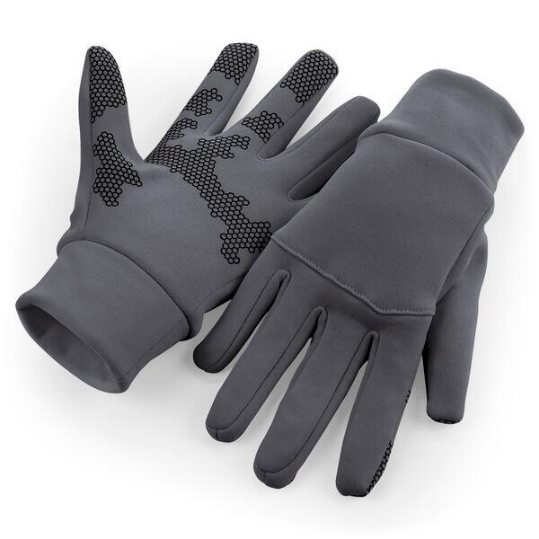 Guantes deportivos Softshell Sports Graphite Grey