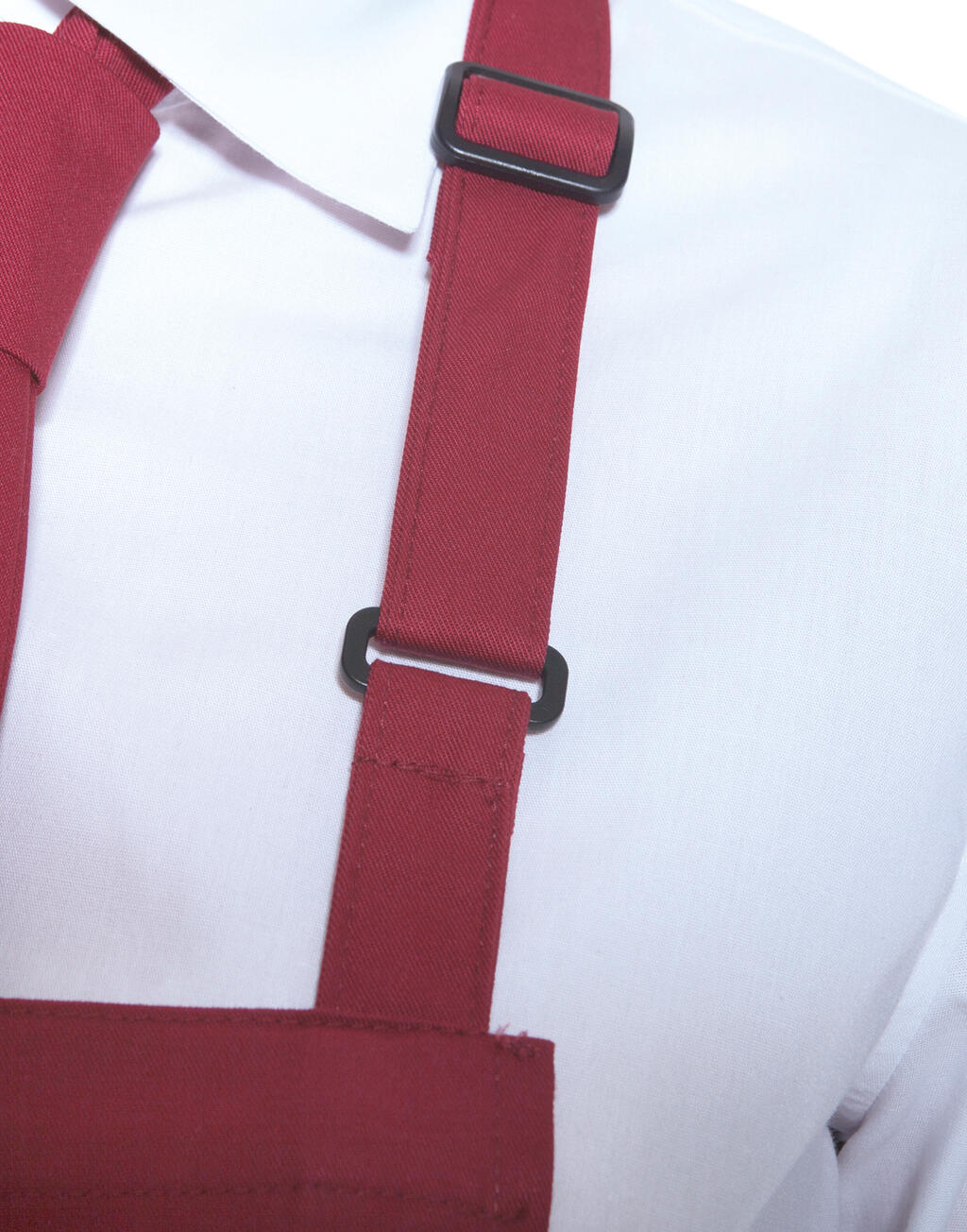 Delantal peto oversize con hebilla y bolsillo - vista 6