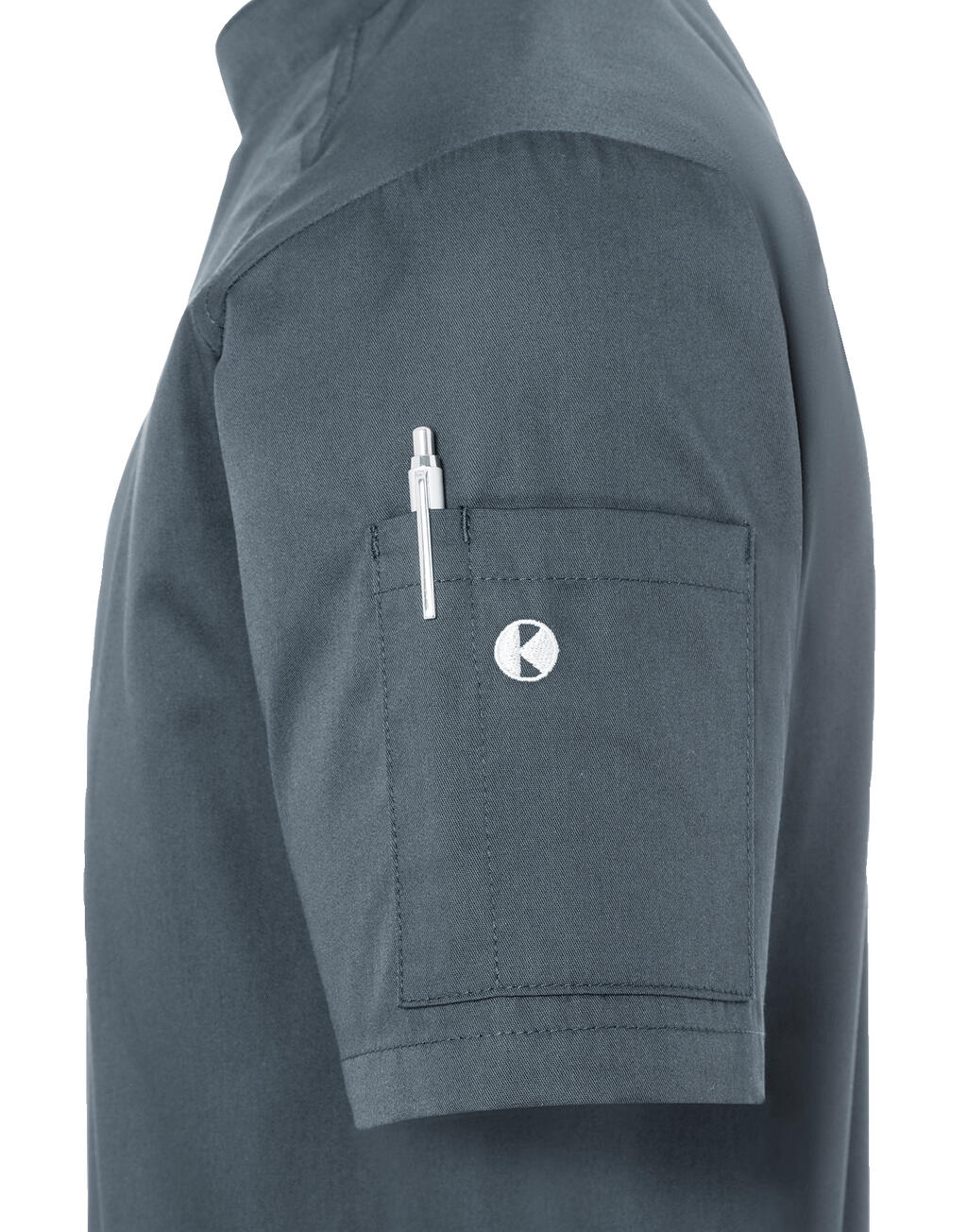 Chaqueta de chef manga corta Modern-Look - vista 4