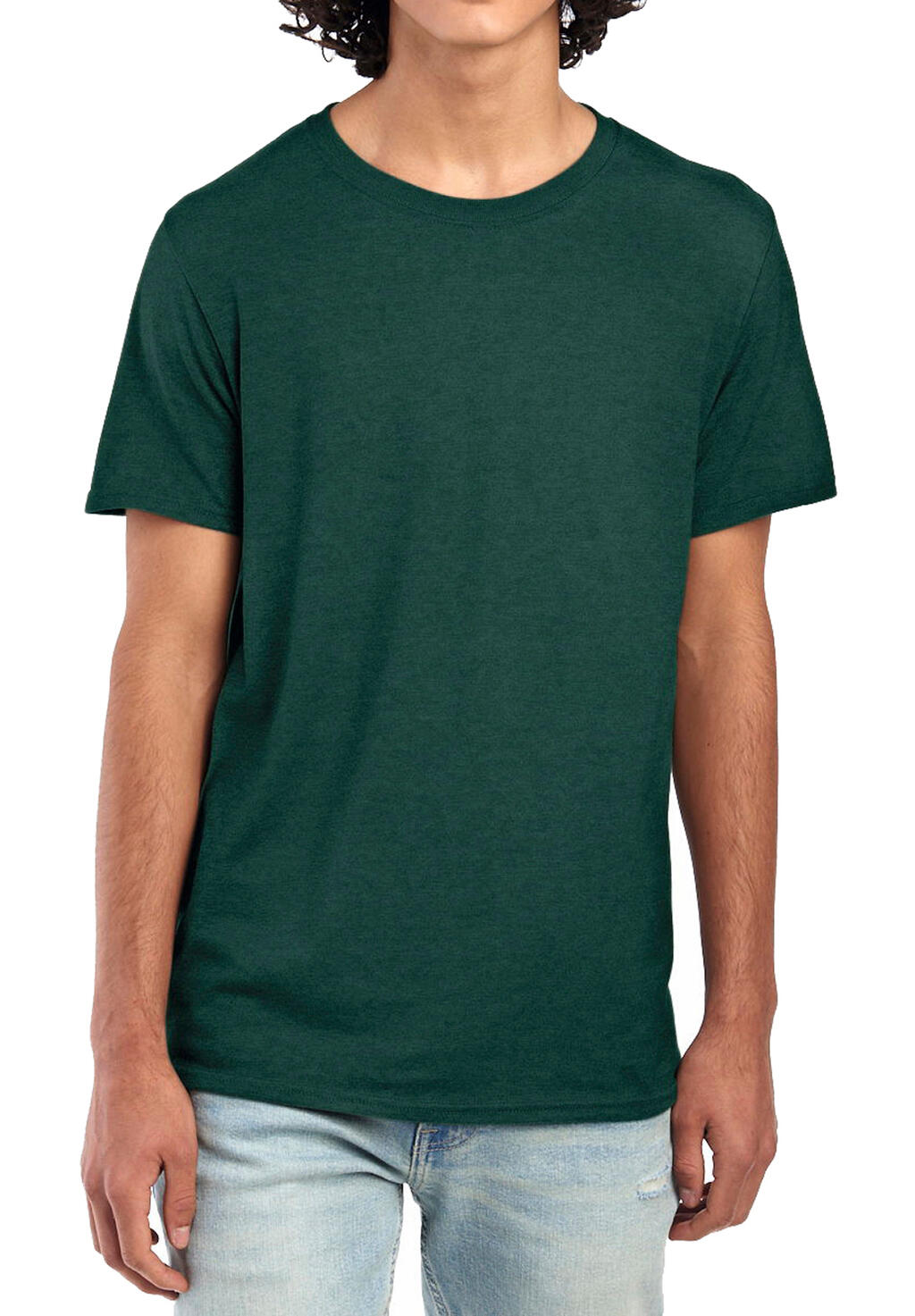 Essential Cotton T Forest Green