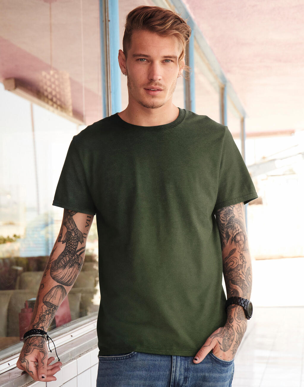  Jerzees Premium Organic T