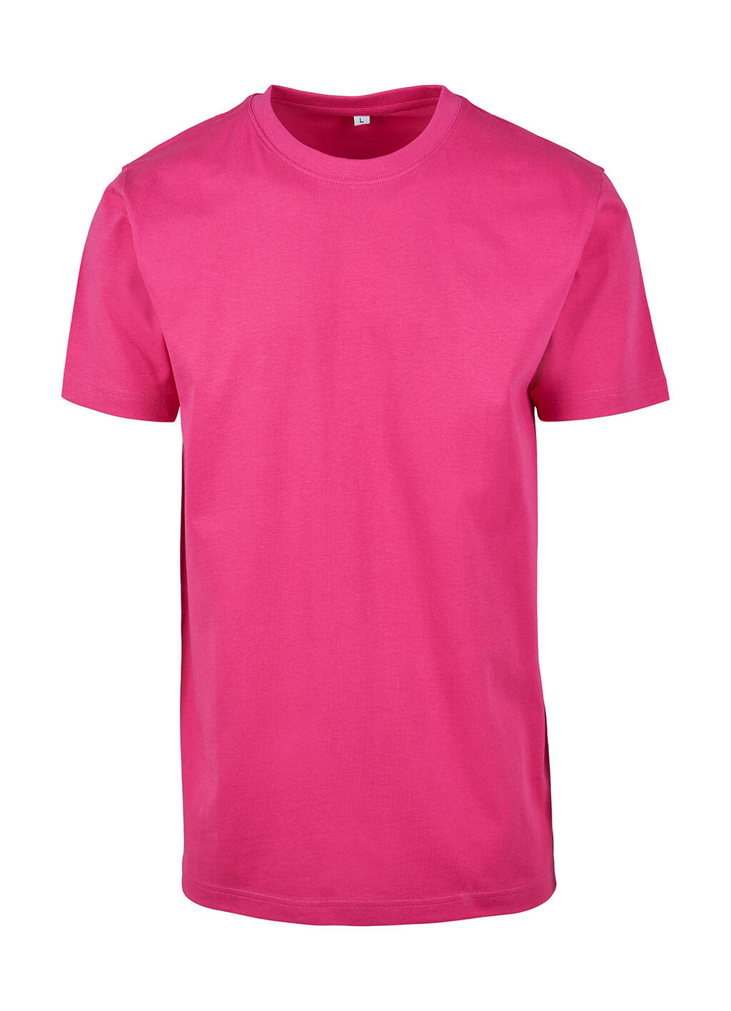 T-Shirt Round Neck Hibiskus Pink