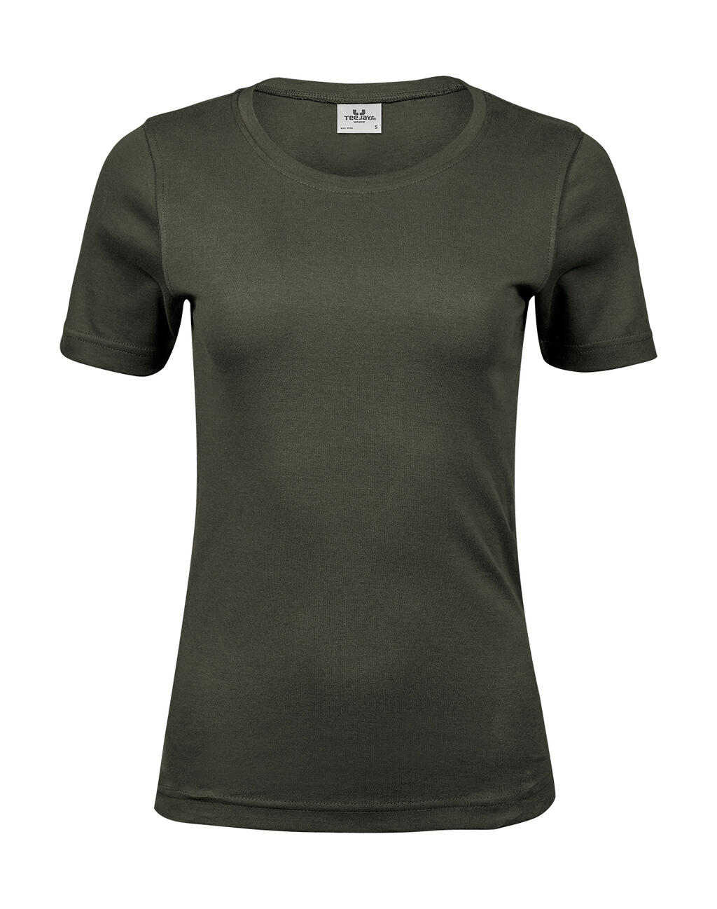Camiseta orgánica Interlock mujer Deep Green
