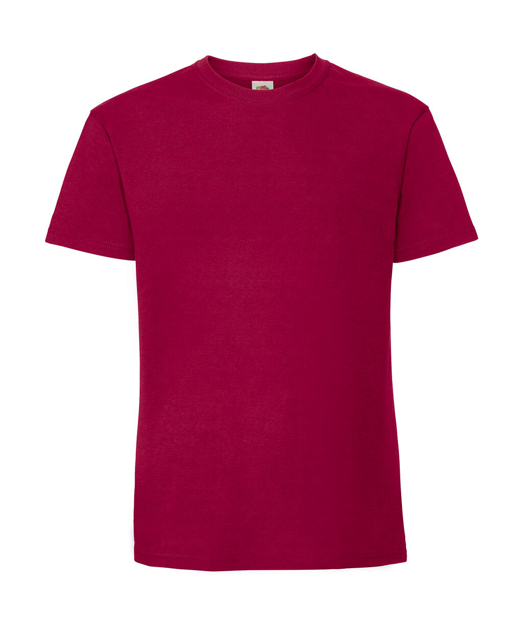 Camiseta Iconic 195 Ringspun Premium T Cranberry