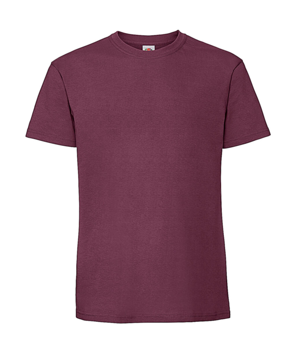Camiseta Iconic 195 Ringspun Premium T Burgundy