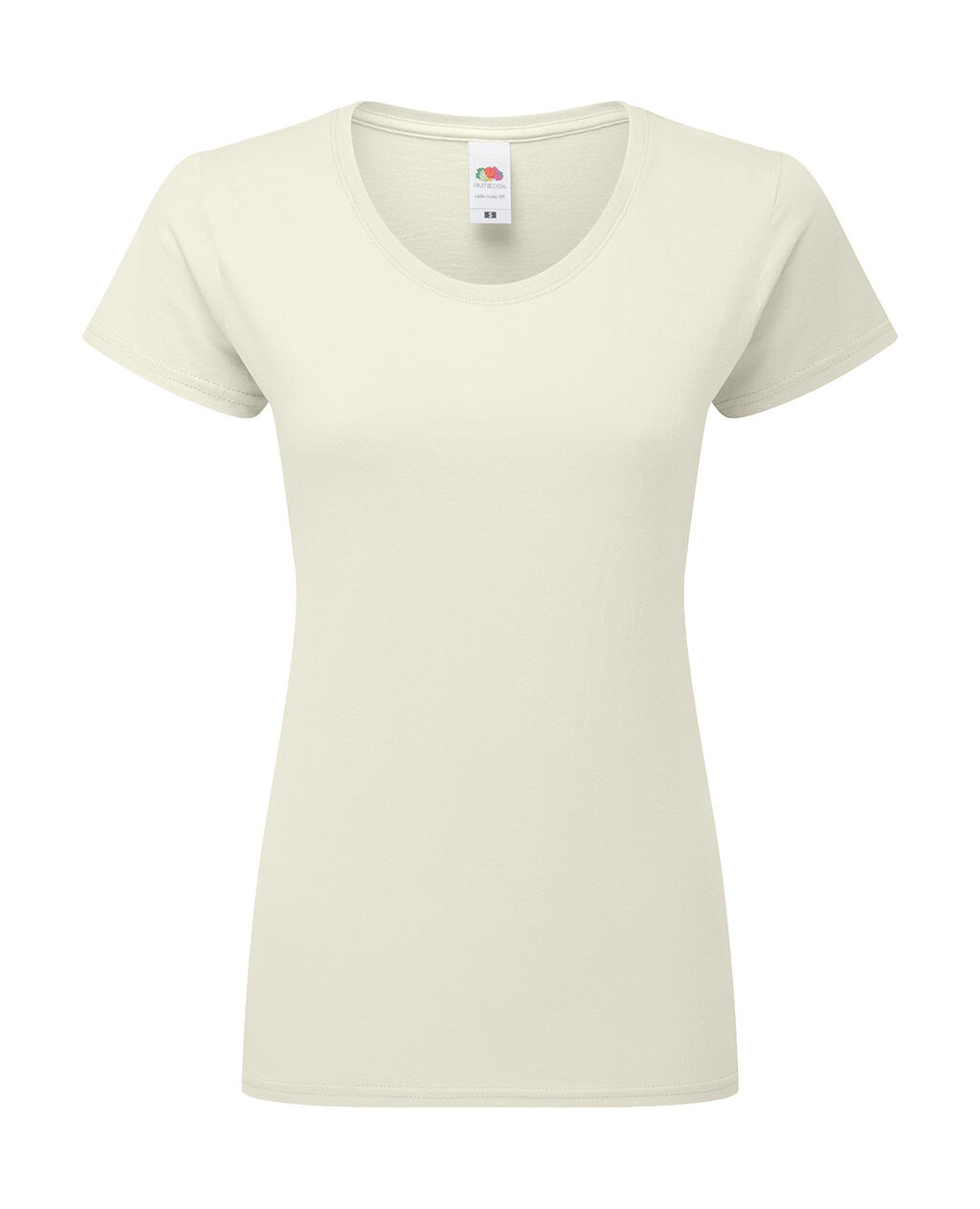 camiseta Iconic 195 Ringspun Premium Natural
