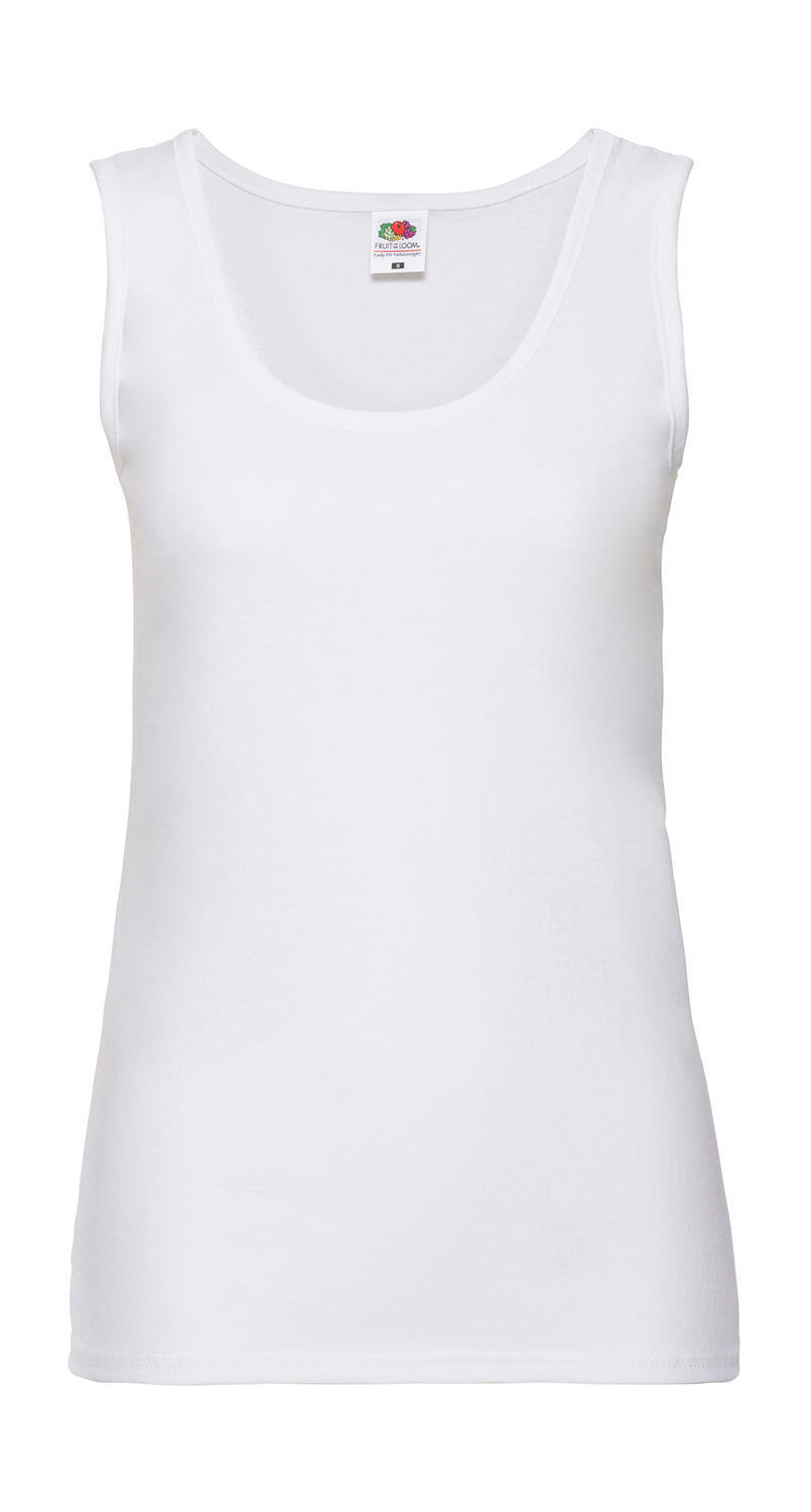 Camiseta atleta Valueweight corte femenino White