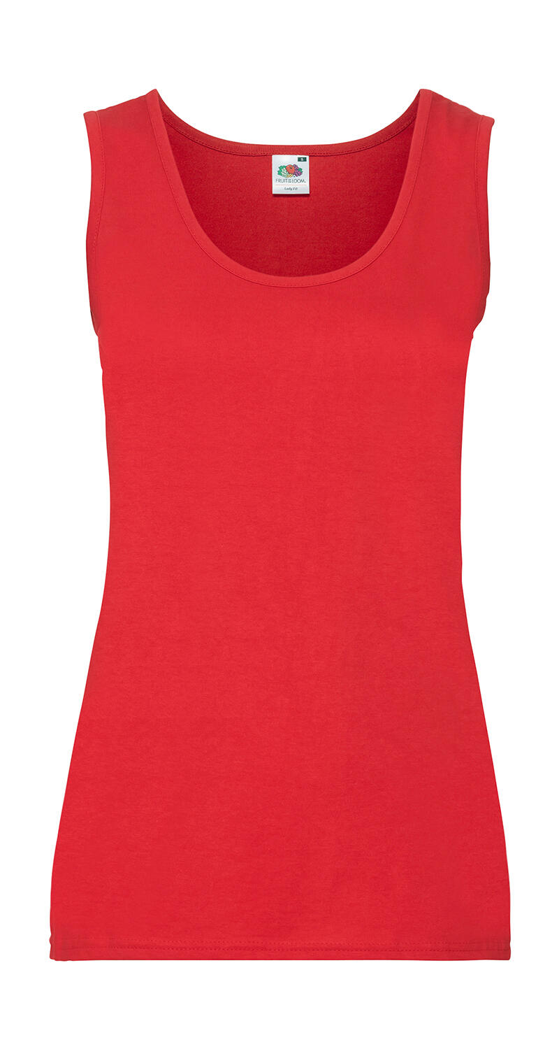 Camiseta atleta Valueweight corte femenino Red