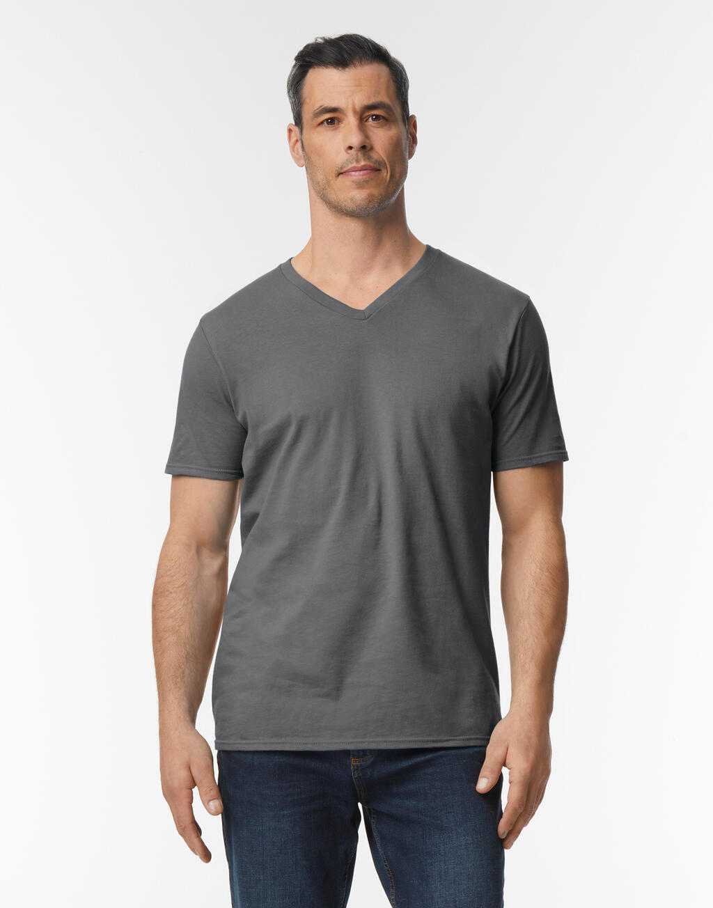 Camiseta Softstyle cuello V Hombre - vista 6