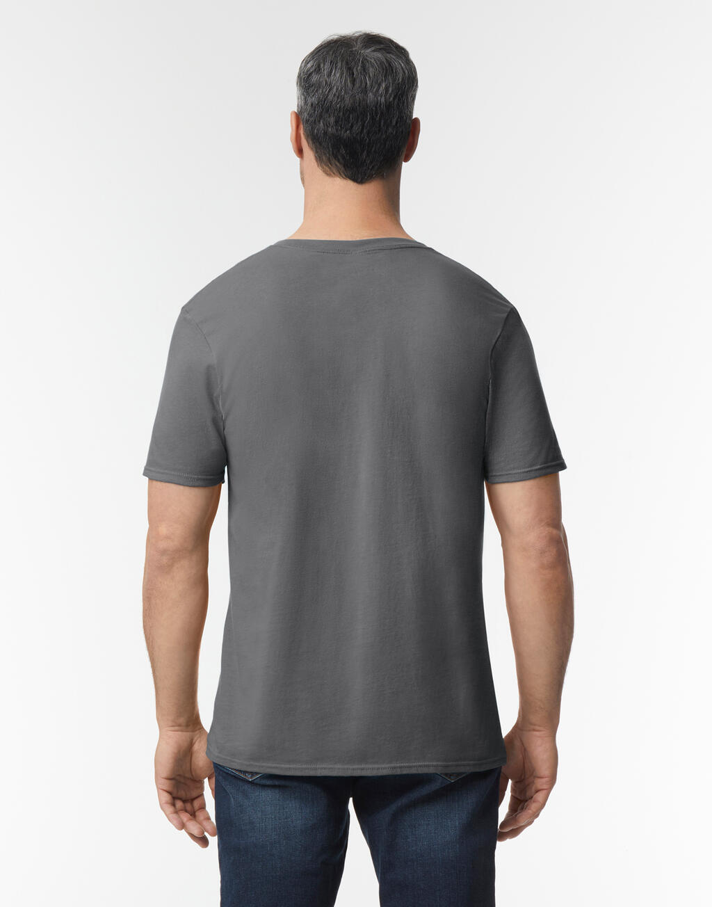Camiseta Softstyle cuello V Hombre - vista 4