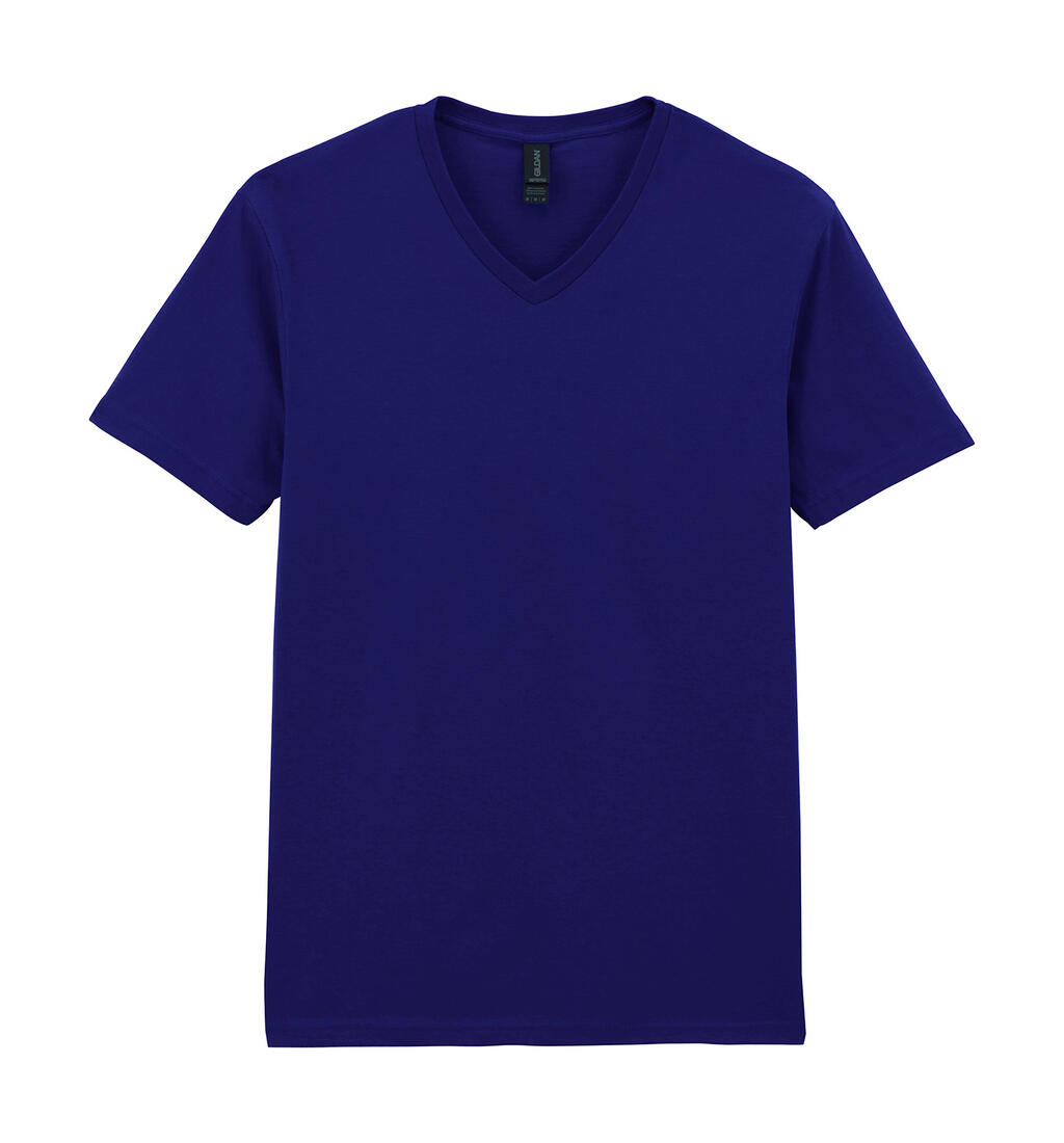 Camiseta Softstyle cuello V Hombre Navy