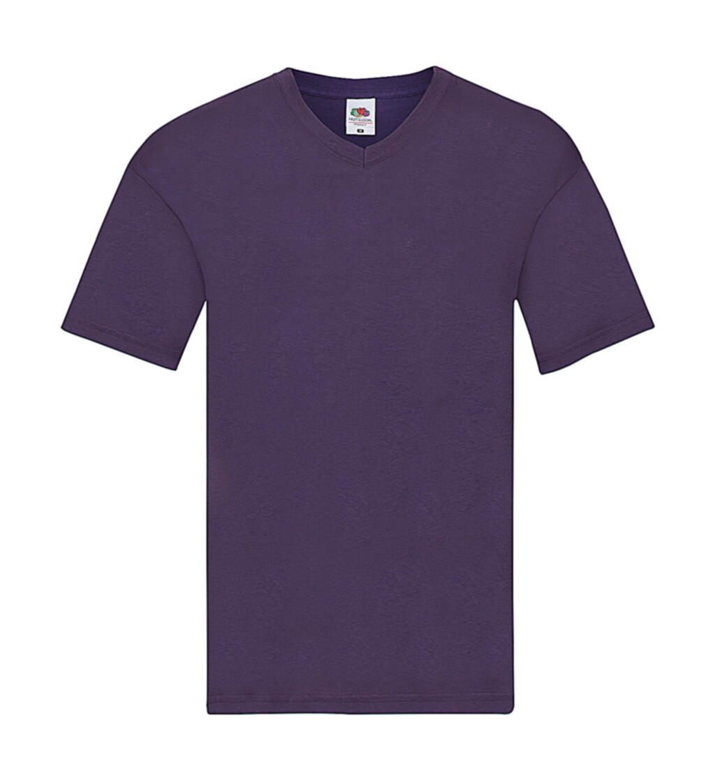 Camiseta Cuello V Original Purple