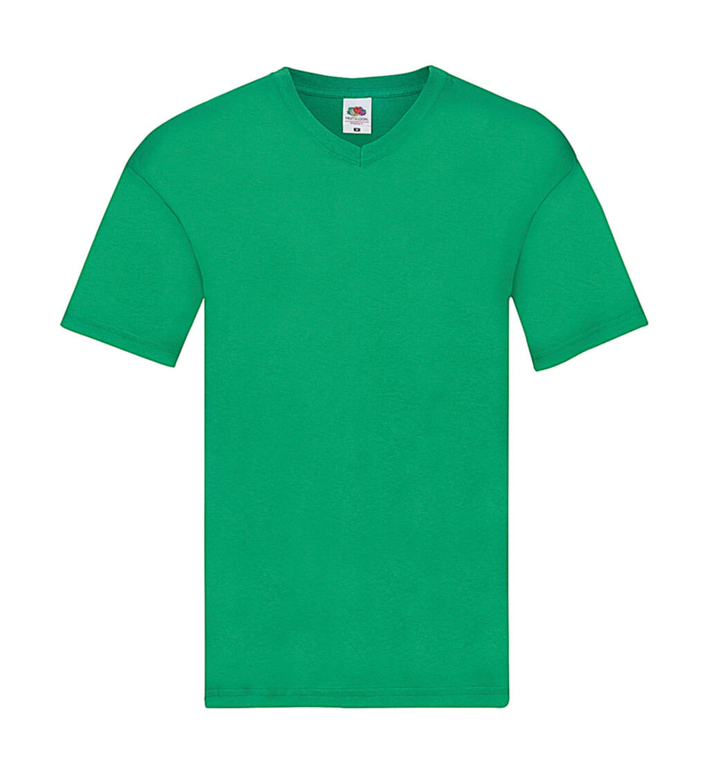 Camiseta Cuello V Original Kelly Green