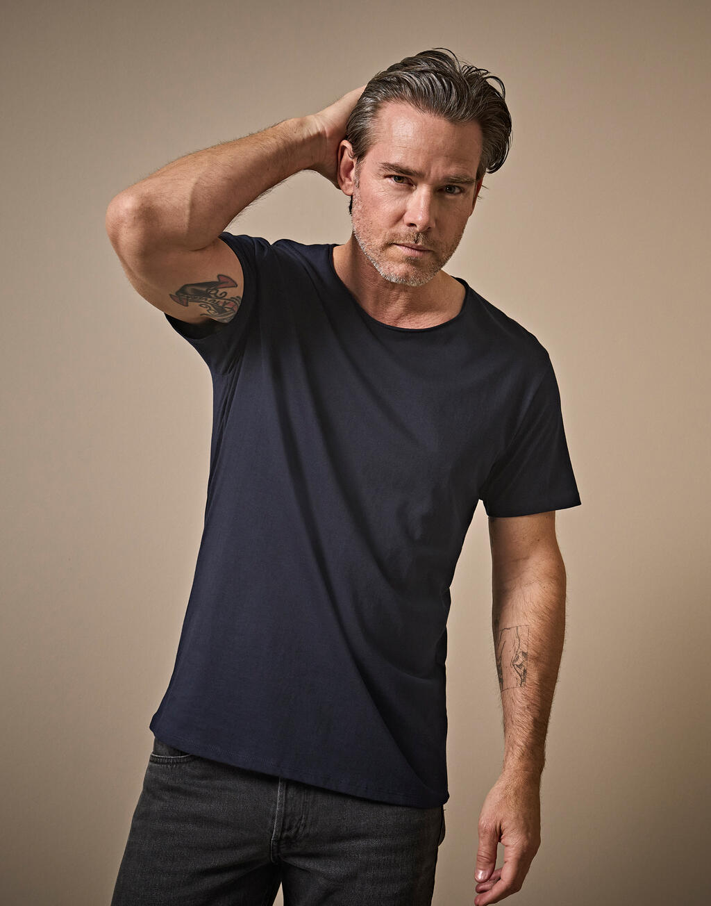  Tee Jays Camiseta Raw hombre