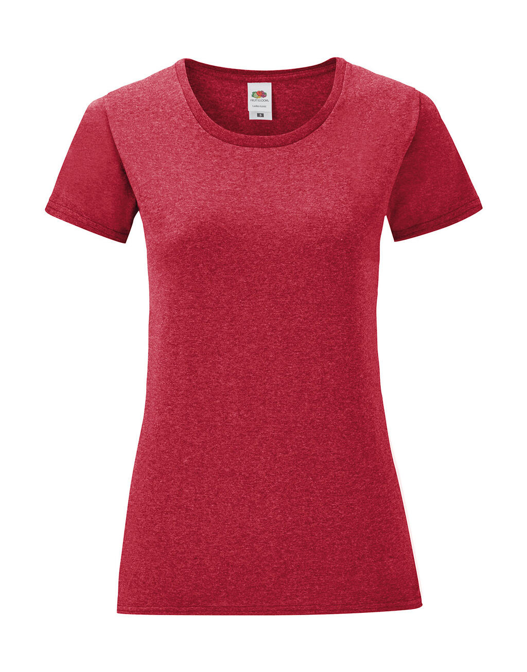 Camiseta Iconic 150 Mujer Heather Red