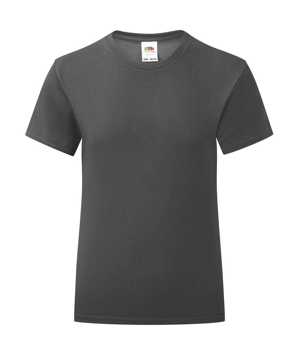 Camiseta Iconic 150 Niña Light Graphite